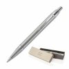 Parker IM Brushed Stainless GP6780