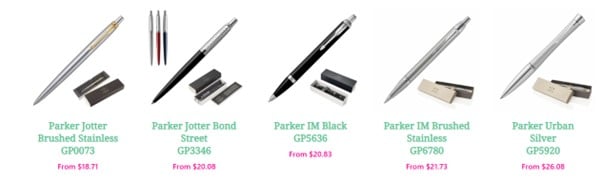Parker Pen Engraved