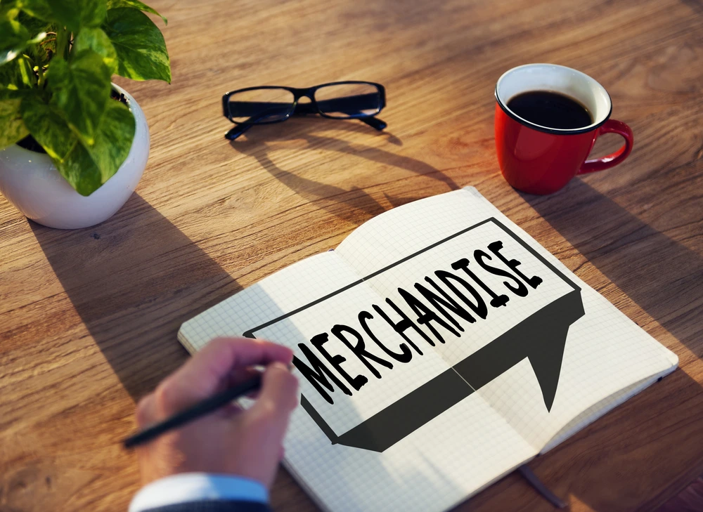 Merchandise Product Marketing Consumer Sell Concept